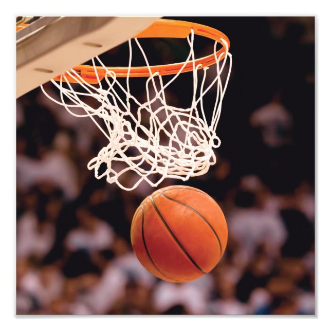 Basketball Scoring Photo Print (Front)