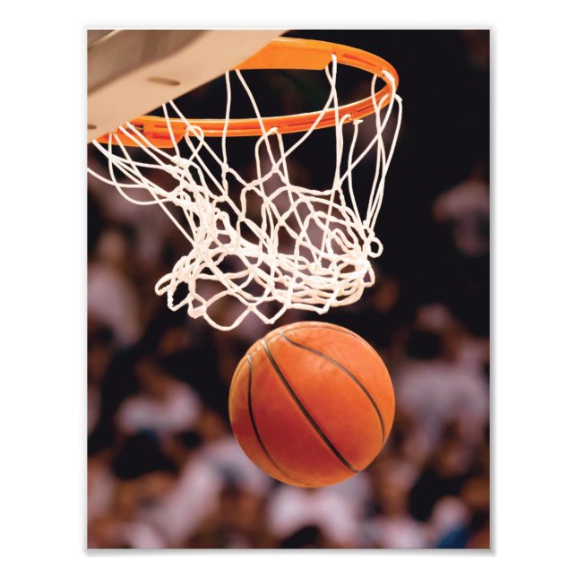 Basketball Scoring Photo Print (Front)