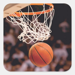 Basketball Scoring Square Sticker