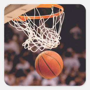 Basketball Scoring Square Sticker