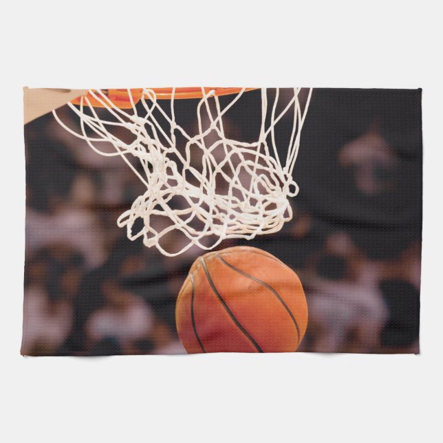 Basketball Scoring Tea Towel (Horizontal)
