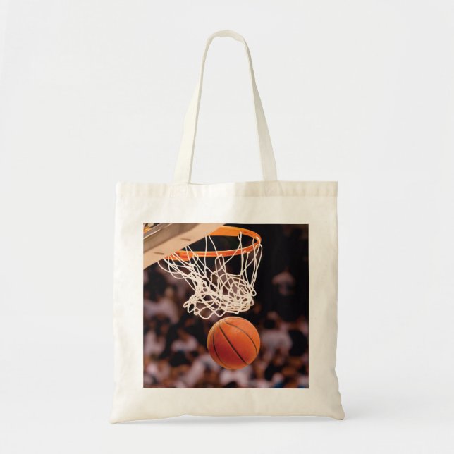 Basketball Scoring Tote Bag (Front)