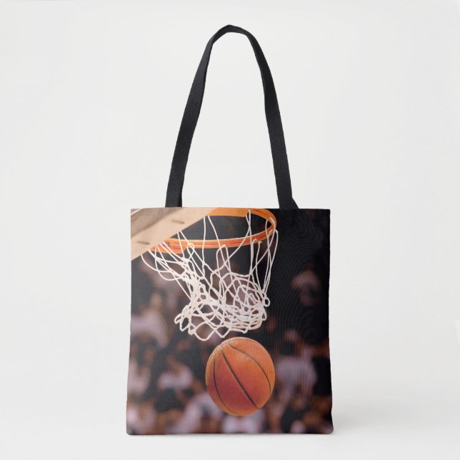 Basketball Scoring Tote Bag (Front)