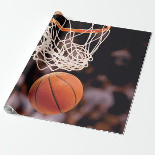 Basketball Scoring Wrapping Paper