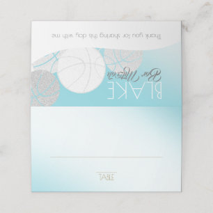 Basketball Seating Card