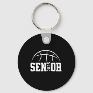 Basketball Senior 2025 Graduation Year Key Ring