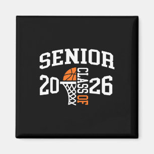 Basketball Senior 2026 Cl Of 2026 Graduation Baske Magnet