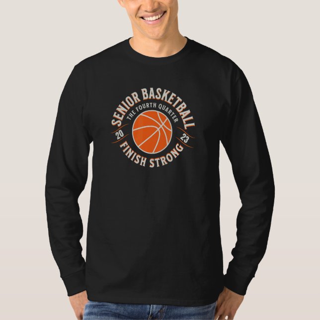 Basketball Senior Night 2023 T-Shirt (Front)