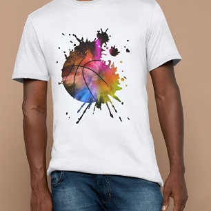 basketball shirt ball graffiti Silhouette