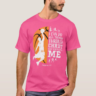 Basketball Shirts Men Him Gifts Philippians 413