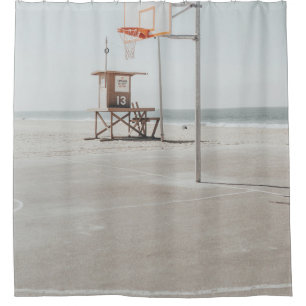 Basketball Shower Curtain