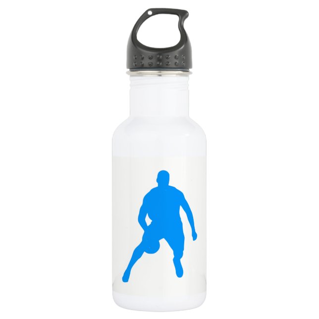 Basketball Silhouette 532 Ml Water Bottle (Front)