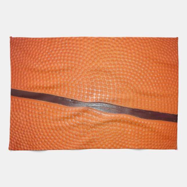 Basketball Skin Tea Towel (Horizontal)