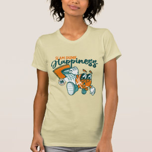 Basketball slam dunk happiness T-Shirt