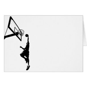 Basketball Slam Dunk Silhouette