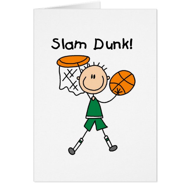 Basketball Slam Dunk T-shirts and Gifts (Front)
