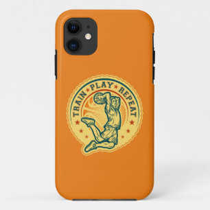 Basketball Slam Dunk Vintage Design Case-Mate iPhone Case
