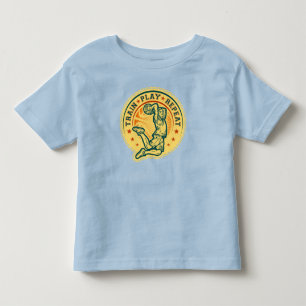 Basketball Slam Dunk Vintage Design Toddler T-Shirt
