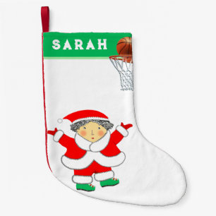 Basketball Small Christmas Stocking