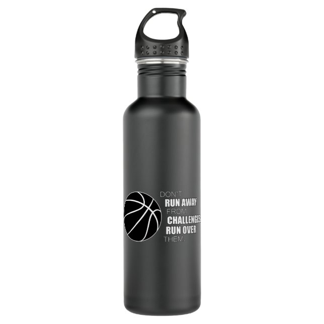 Basketball Sport Basketball Player Team Gift Idea 710 Ml Water Bottle (Front)