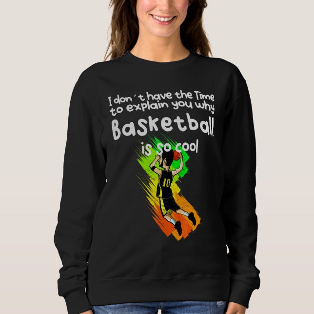 Basketball Sport Sweatshirt (Front)
