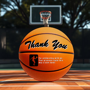 Basketball Sport Thank You Card