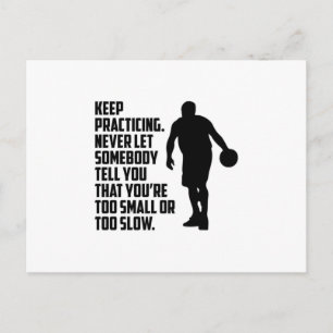 Basketball Sports Basketball Player Team Fan Gift Postcard