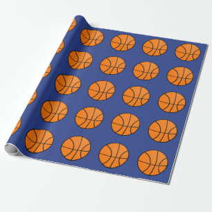 Basketball Sports Birthday Kids Wrapping Paper
