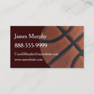 Basketball Sports Business Card