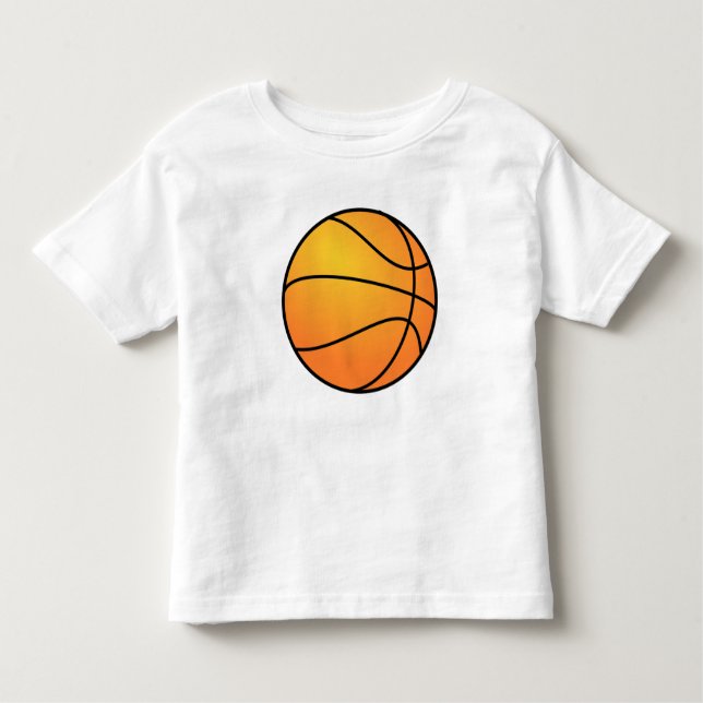 Basketball Sports Design Toddler T-Shirt (Front)