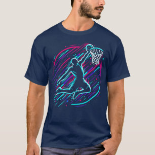 Basketball Sports Fan Men Kids Youth Player Slam D T-Shirt