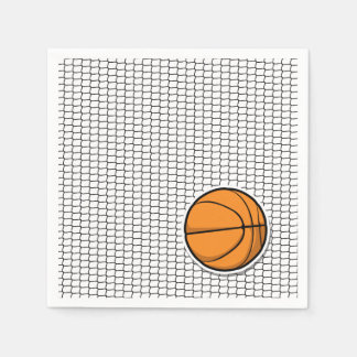 Basketball Sports Net Fan Club Party Decor Fun Napkin