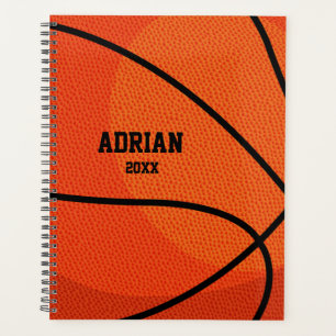 Basketball Sports Personalised Planner