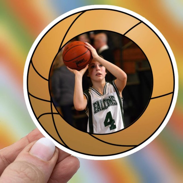Basketball Sports Photo (Photo Basketball Sticker)