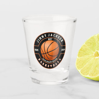 Basketball Sports Shot Glass Drinkware