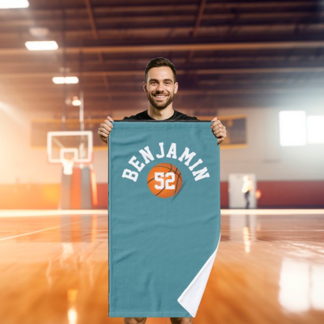 Basketball sports towel, coach bath towel (Creator Uploaded)