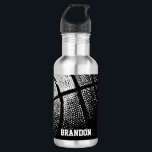 Basketball sports water bottles | Stainles steel<br><div class="desc">Basketball sports water bottle | Stainless steel orange. Sporty personalised gift idea for coach, players, team mates and sports fans. Modern logo design with custom name, funny quote, slogan or monogram. Create your own unique monogrammed gift. Suitable for men women and kids / children. Cute Birthday party presents for dad,...</div>