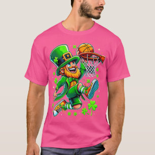 Basketball St Patricks Day Irish Basketball T-Shirt