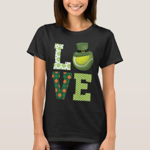 Basketball St Patrick's Day Tennis T-Shirt