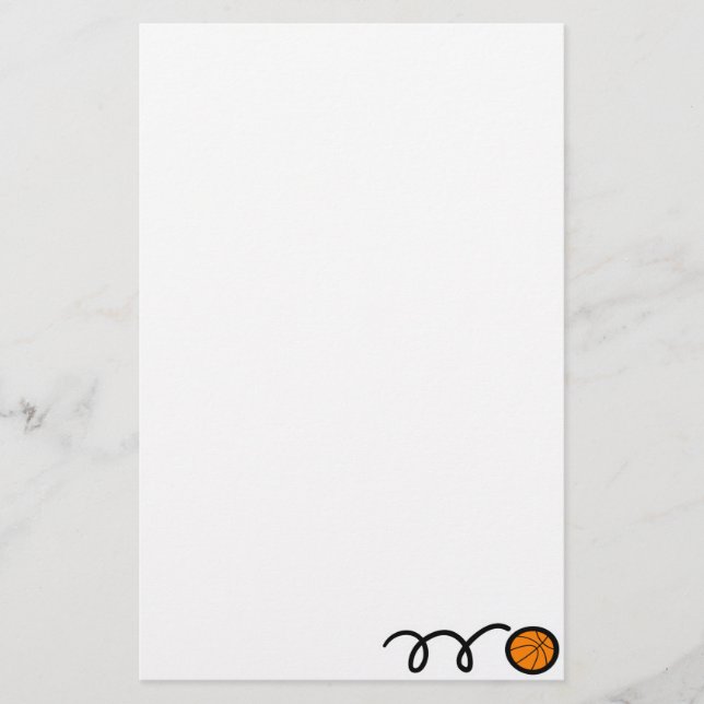Basketball Stationery (Front)