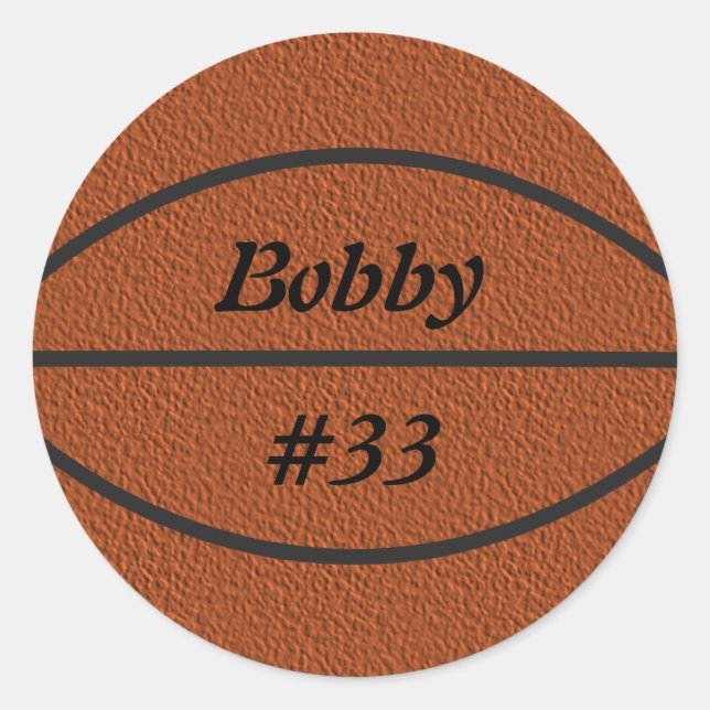 Basketball Stickers (Front)