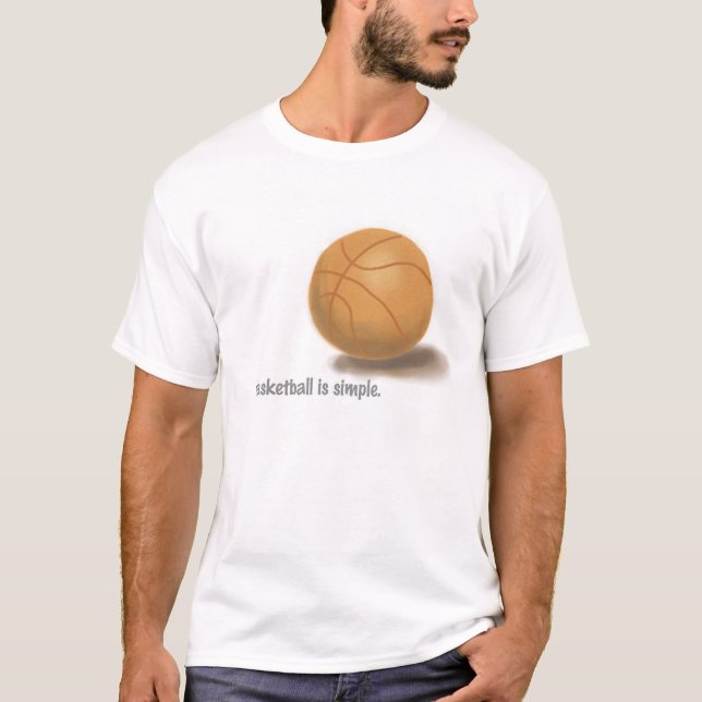 Basketball style-1 (2-sided) T-Shirt (Front)