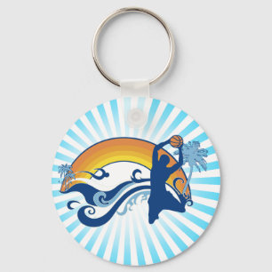 basketball. summersetz. key ring