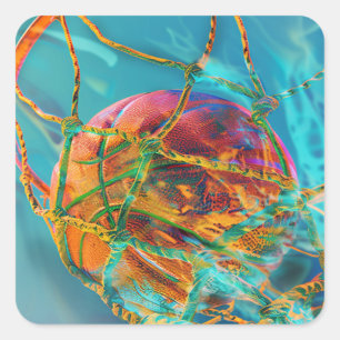 Basketball Swish sticker