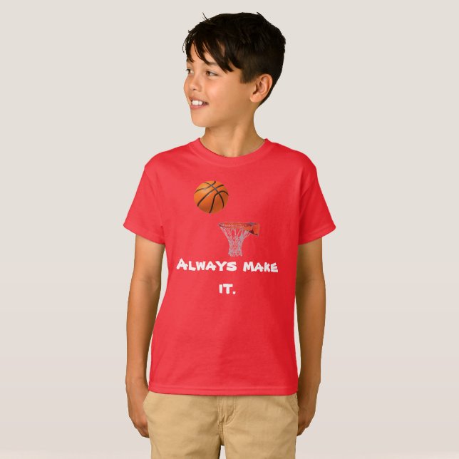 basketball T-Shirt (Front Full)