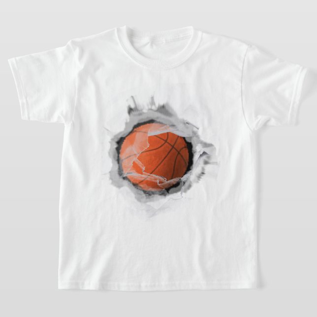 Basketball T-Shirt (Laydown)