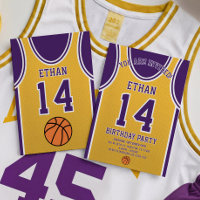 Basketball Team Birthday Invitation