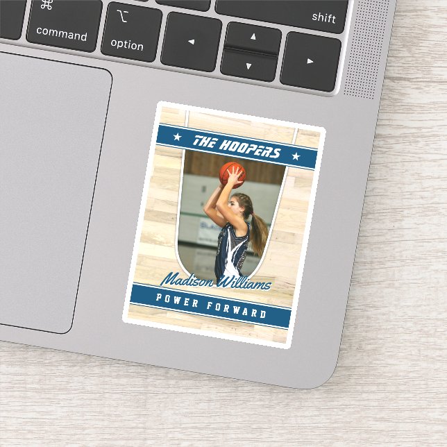 Basketball Team Customisable Blue Souvenir  (Detail)