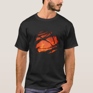 Basketball Team Dunking Fan Women Kids Teens 1 T-Shirt
