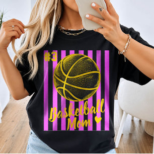 Basketball Team Spirit Mum mama T-Shirt